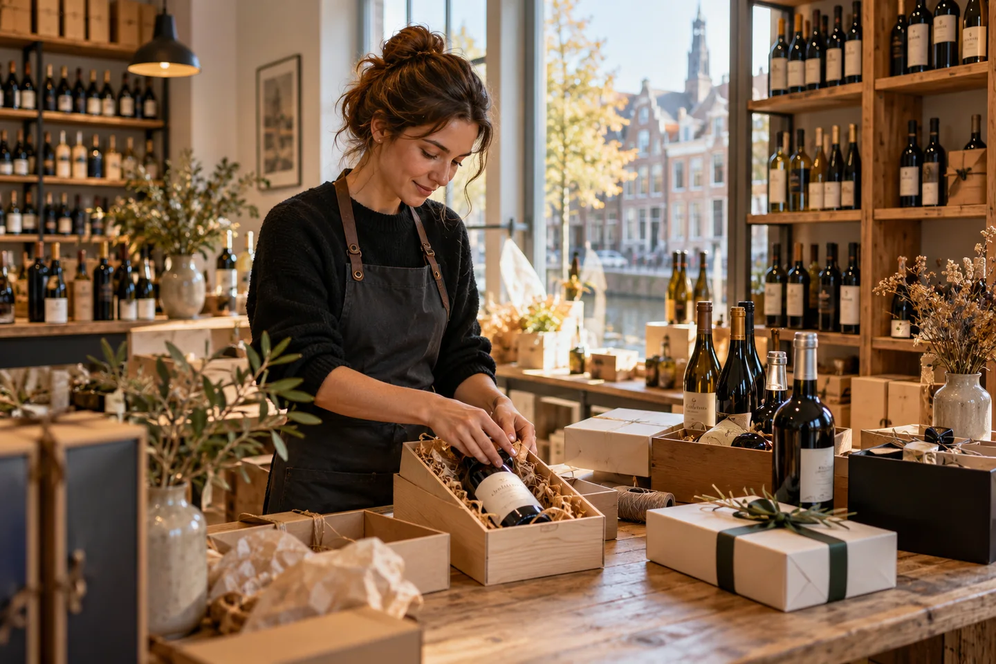 Een wijncadeau zorgvuldig samenstellen
